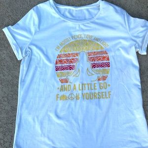 Hippie Relaxed Feeling shirt. Never worn.